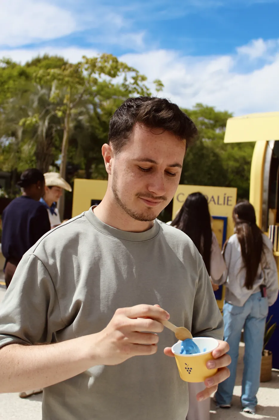 Activation Caudalie avec la machine à glaces Rimoo, captation Signé Bertolino